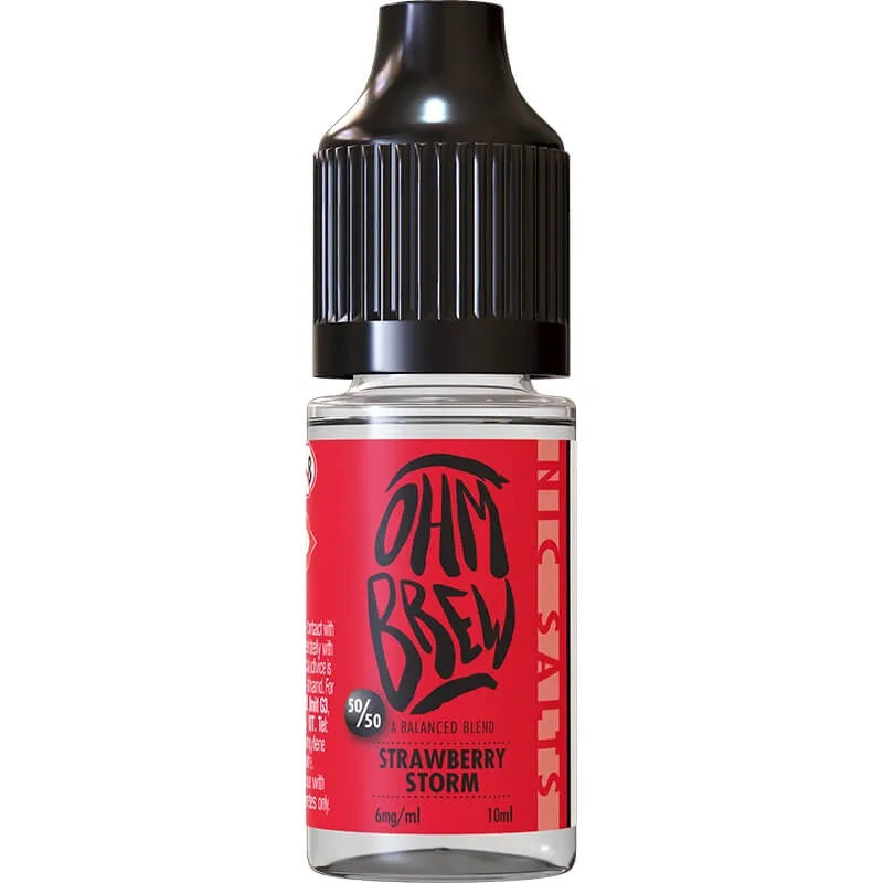 Ohm Brew 50/50 Strawberry Storm 10ml