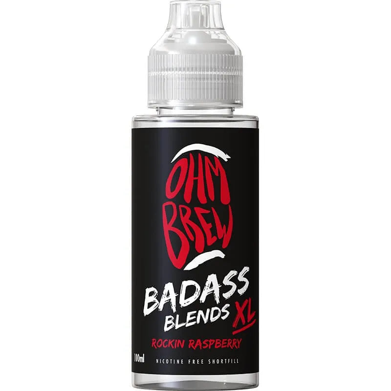 Ohm Brew Badass Blends XL Rockin Raspberry 100ml
