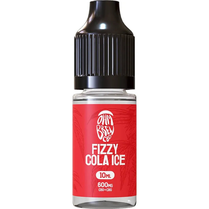 Ohm Brew CBD Fizzy Cola Ice 600mg CBD + CBG E-Liquid 10ml