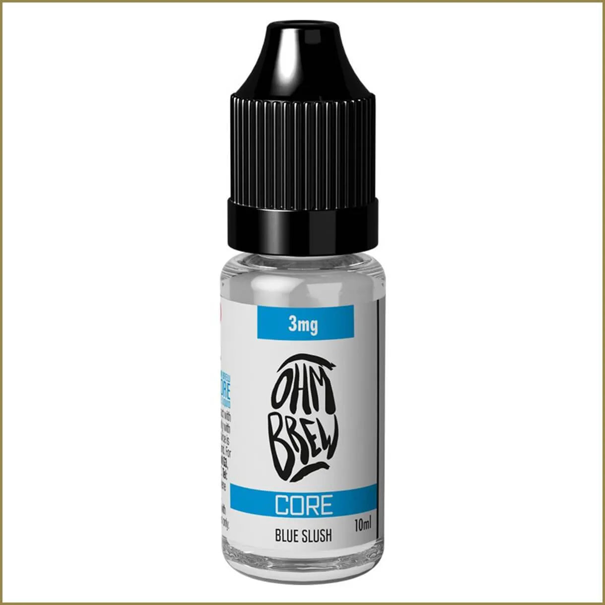 Ohm Brew Core Blue Slush 10ml e-liquid bottle