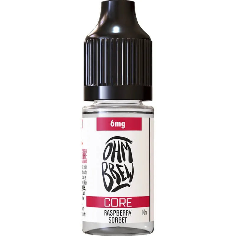 Ohm Brew Core Raspberry Sorbet 10ml e-liquid