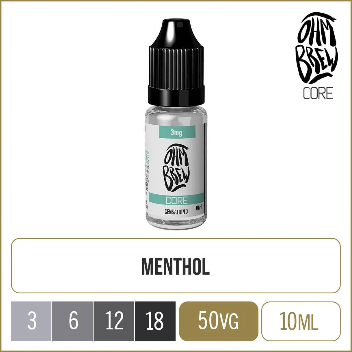 Ohm Brew Core Sensation X 10ml
