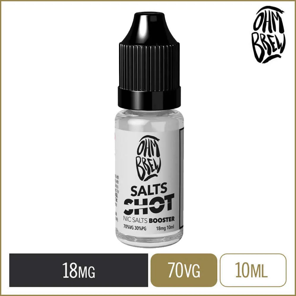 Ohm Brew Salts Booster Nicotine Shot 18MG/ML