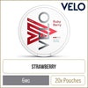 VELO Ruby Berry Nicotine Pouches 20 Pack